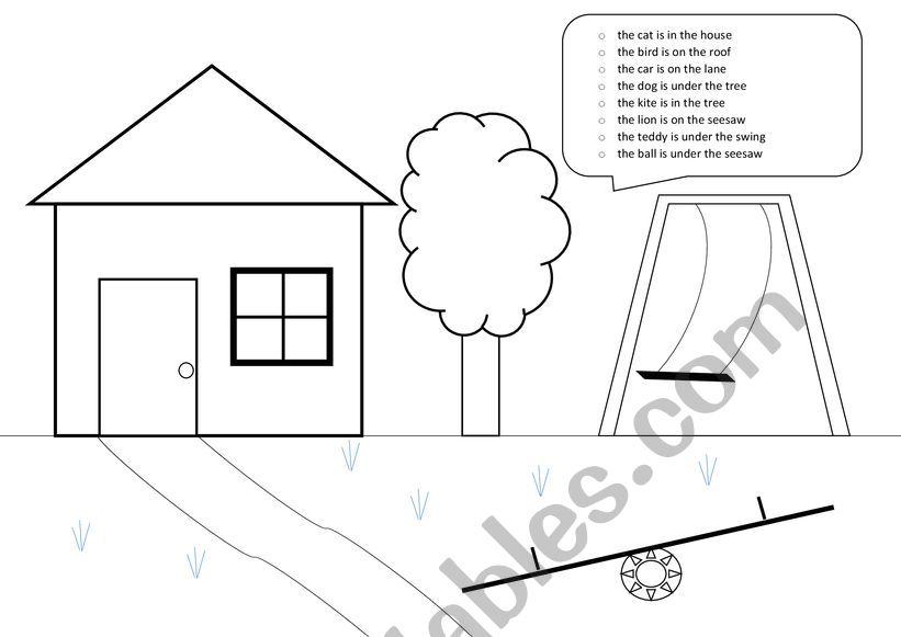 Prepositions worksheet