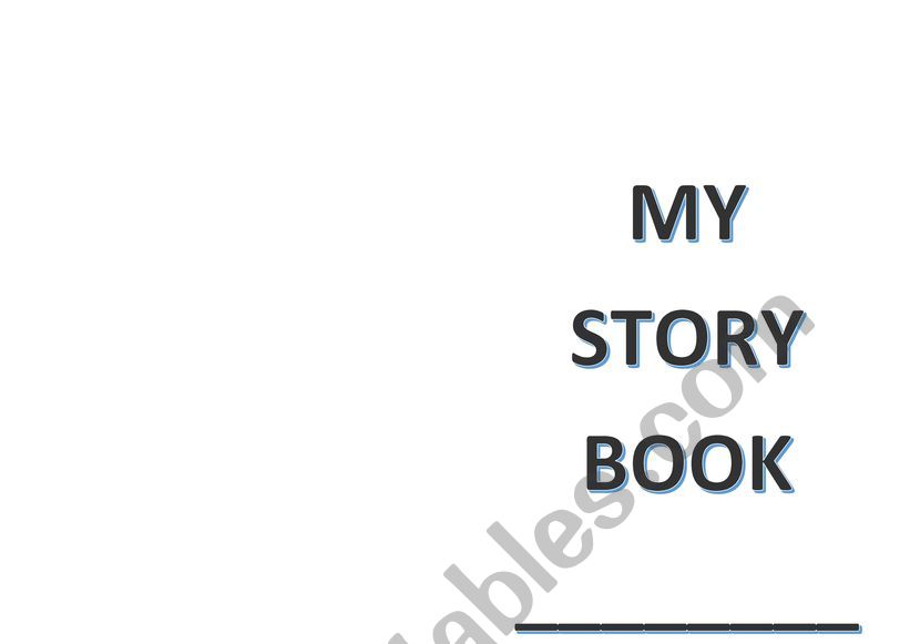 My story book worksheet