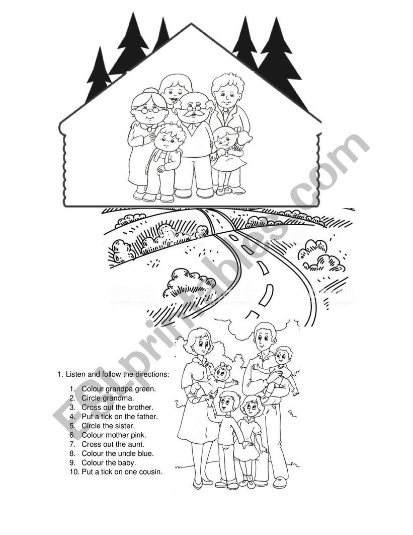 Family Worksheet worksheet