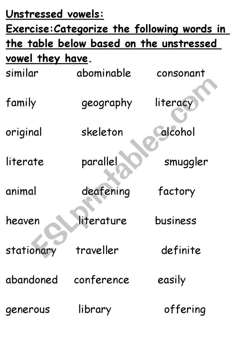 Klelia  worksheet