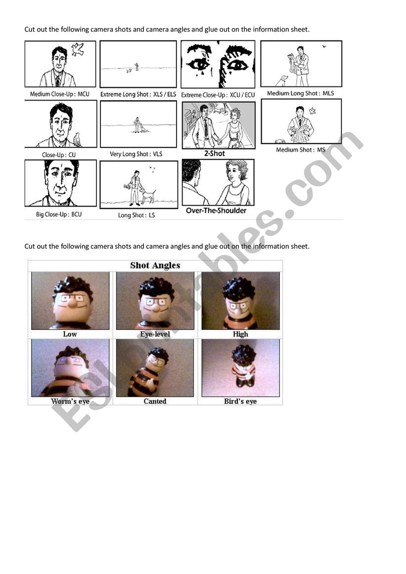 Film Techniques_Camera Shots_Camera Angles_Camera Focus 