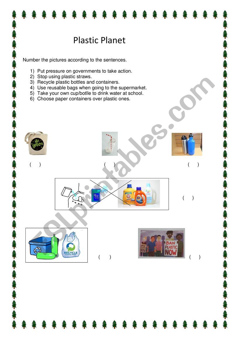 Plastic Planet worksheet