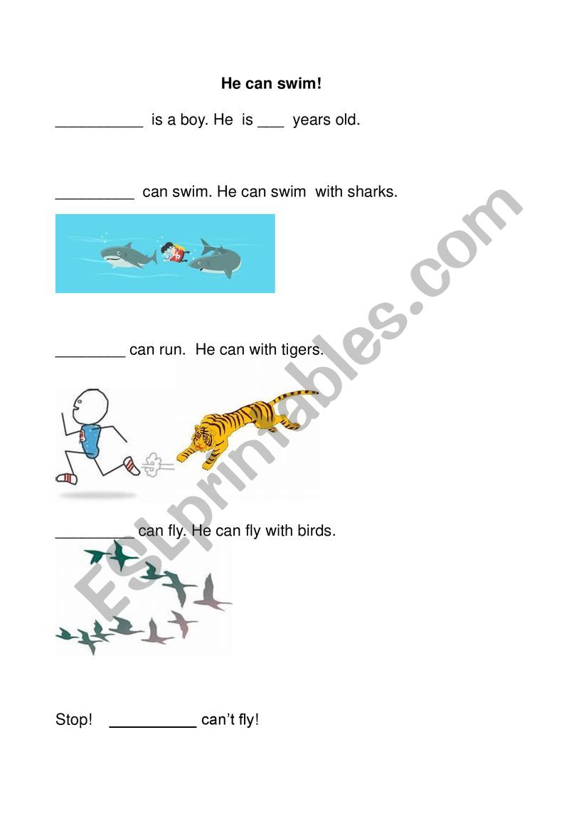 My first reading book - ESL worksheet by Ace2