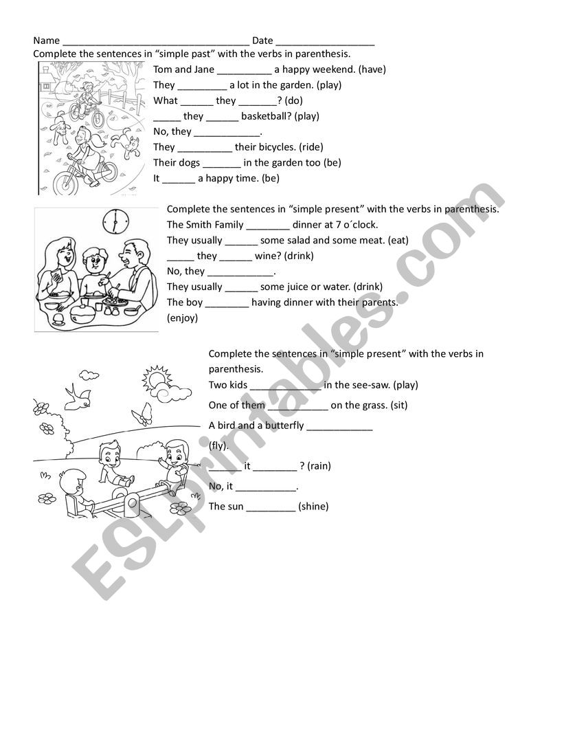 Mini Review 4 worksheet