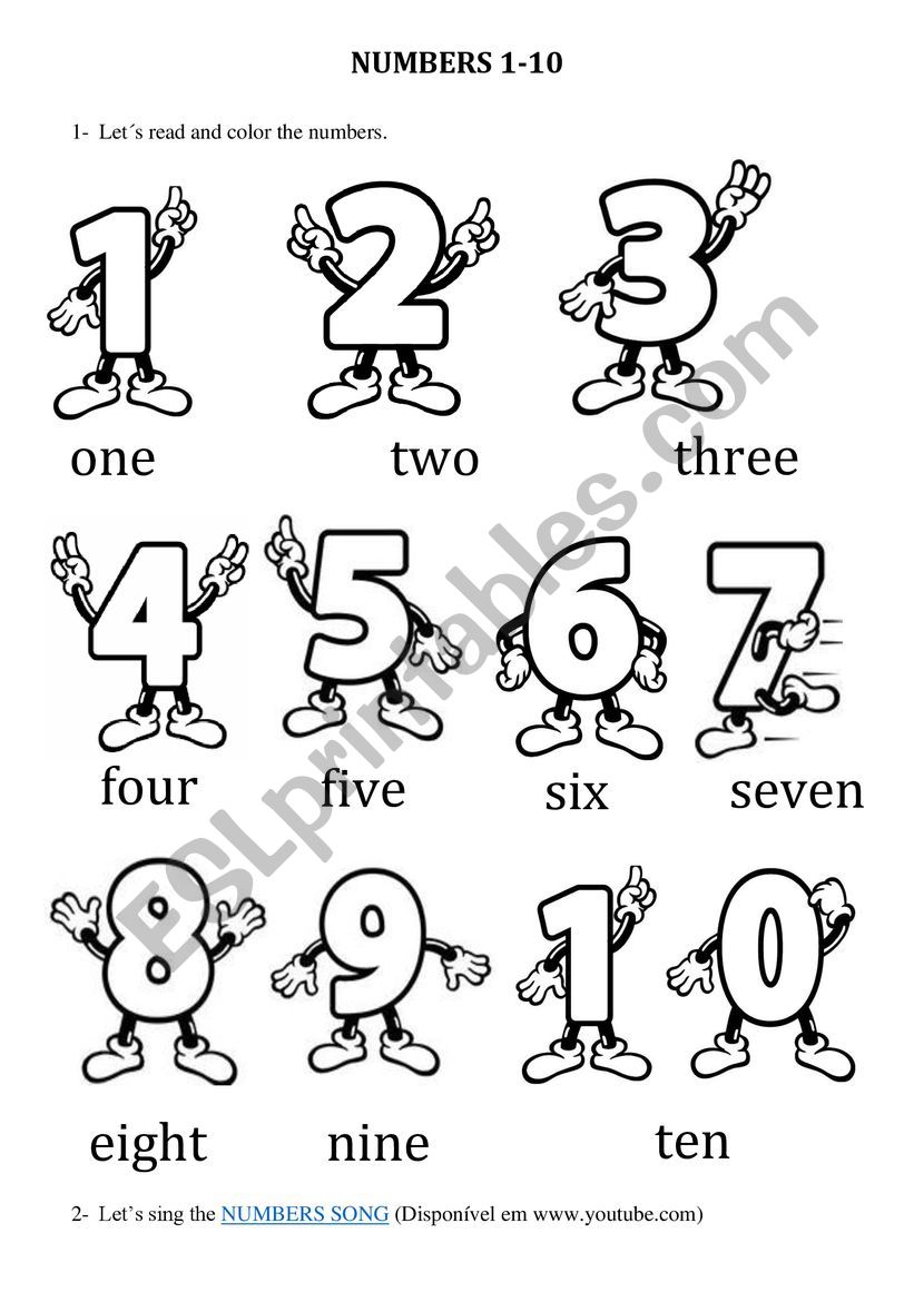the number 10 ten k5 learning number ten writing counting and