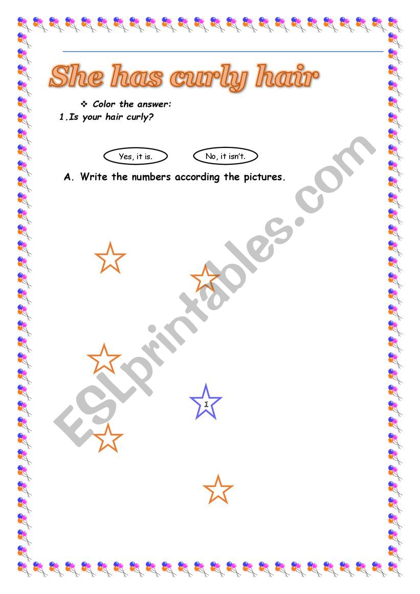 Comparartive 2 worksheet