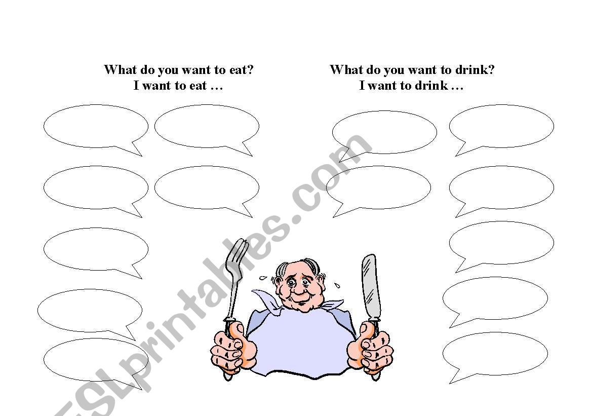 What do you want to eat or drink?