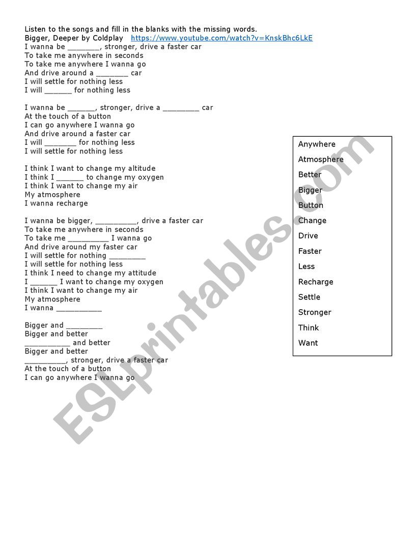 Listening Comprehension Superlatives and Comparatives