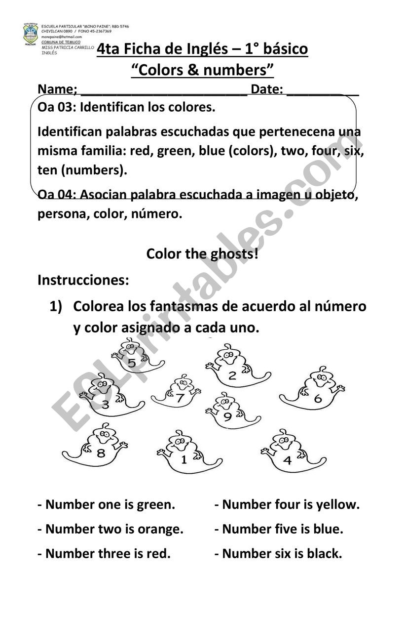 1rst grade worksheet worksheet