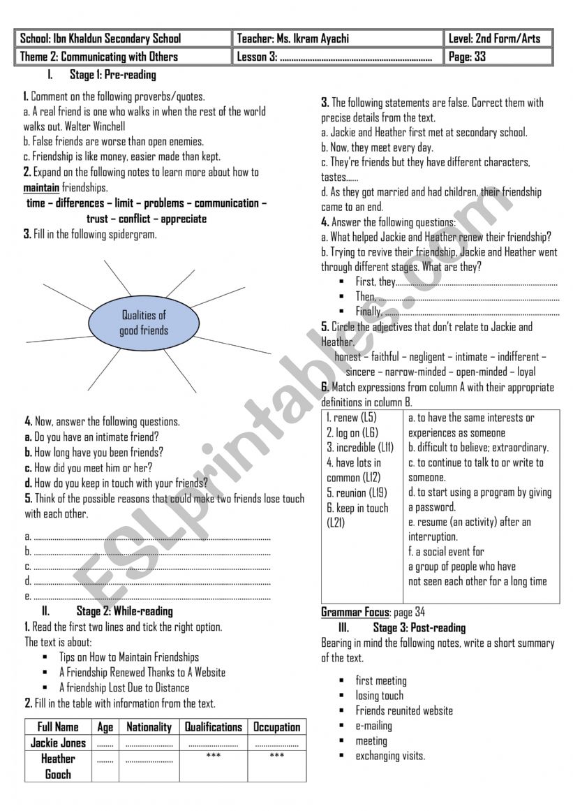 2nd-form-lesson-n-3-friendship-esl-worksheet-by-english-teacher-24