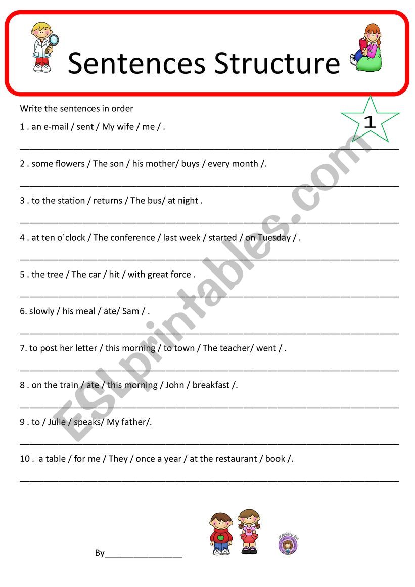 sentence-structure-esl-worksheet-by-teacheraisha