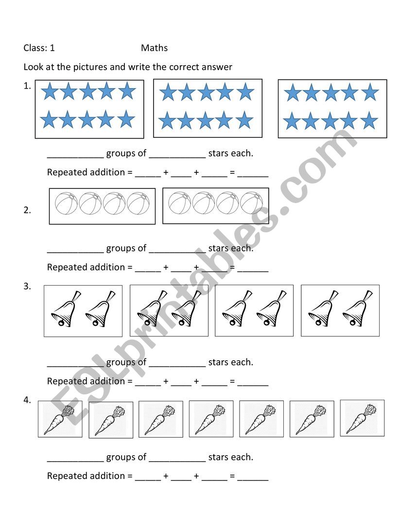 Maths worksheet