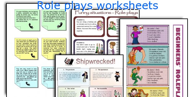 A fun TV news role play- working wit…: English ESL worksheets pdf & doc