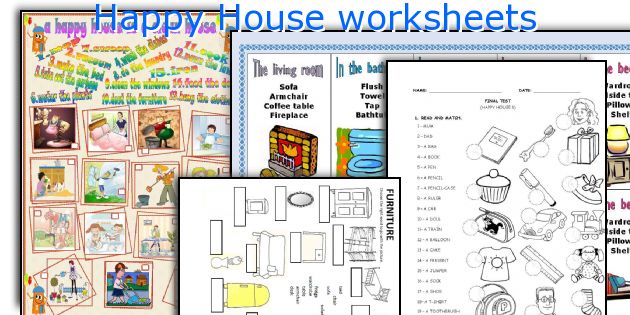 Things in the House interactive worksheet
