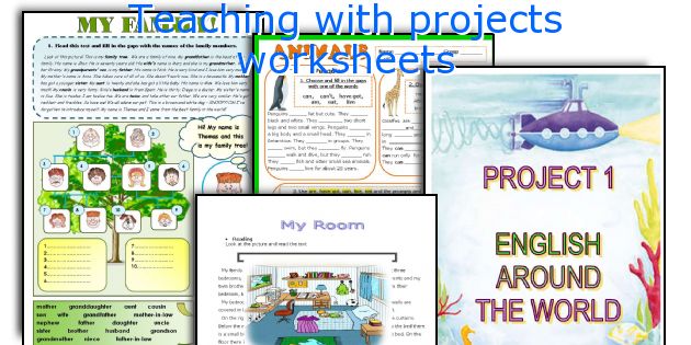 Teaching with projects worksheets