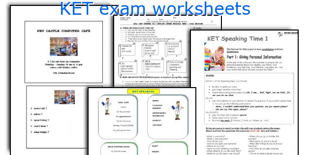 sample printable test ket KET worksheets exam
