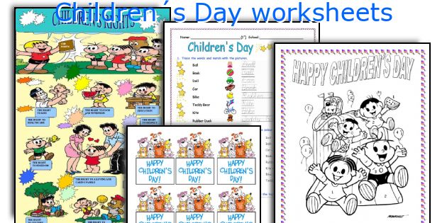 Children´s Day worksheets