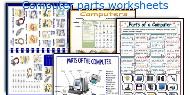 Computer parts Free Activities online for kids in Kindergarten by Cate Sm