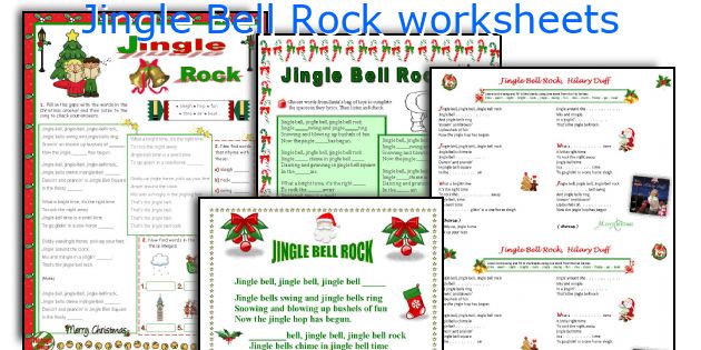 Jingle bell rock activity