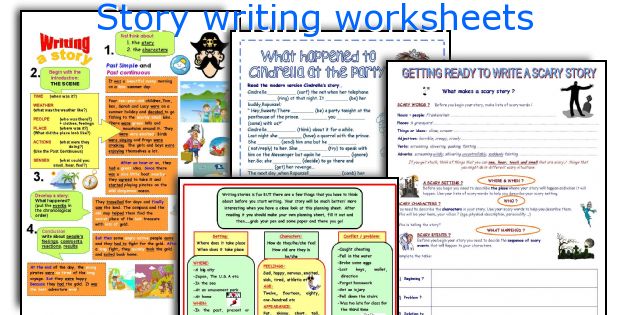 Story writing worksheets